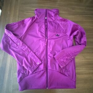Adidas Vintage MediumAdibreak Jacket Unique Purple Pink  Zip with Ventilation